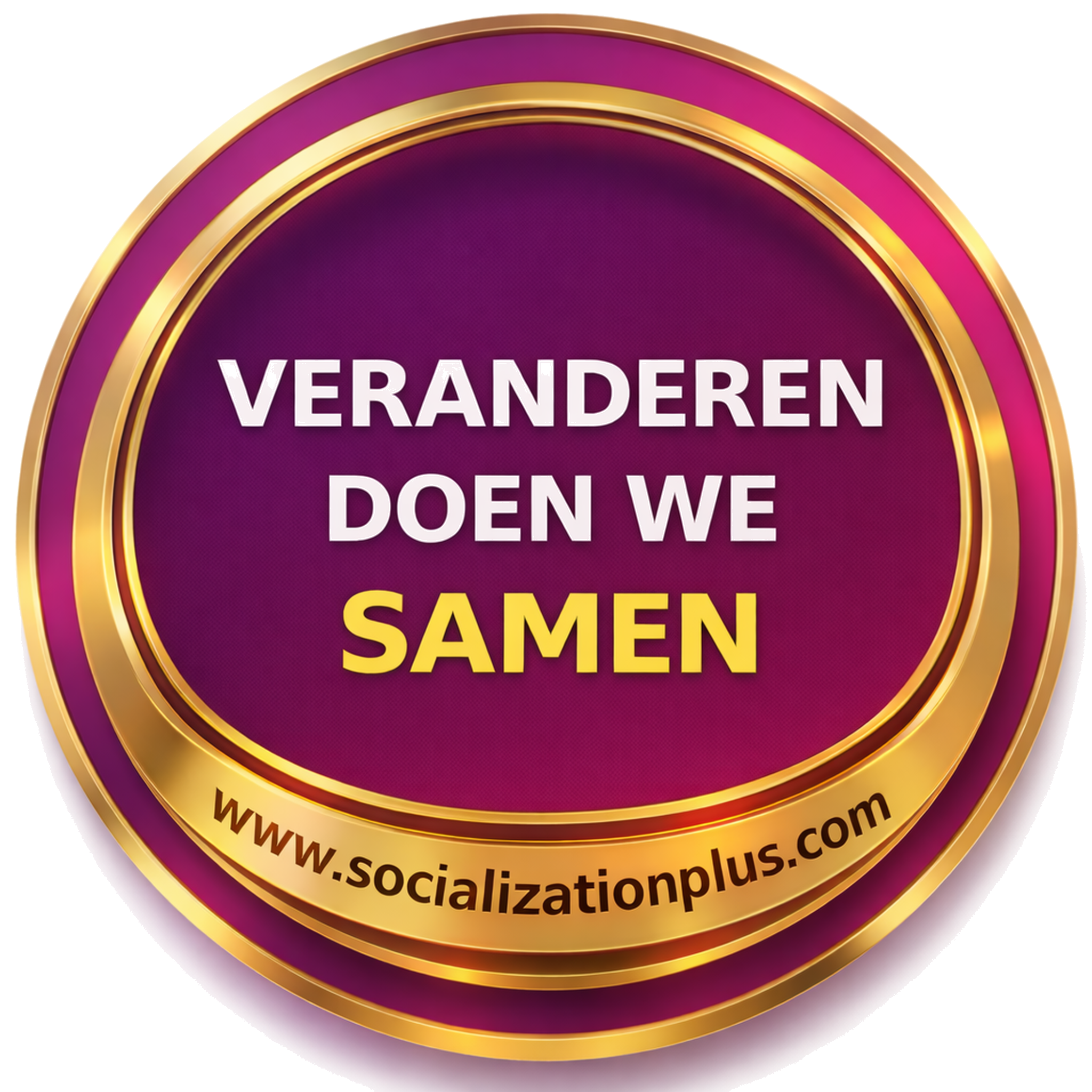 Veranderen doen we samen badge